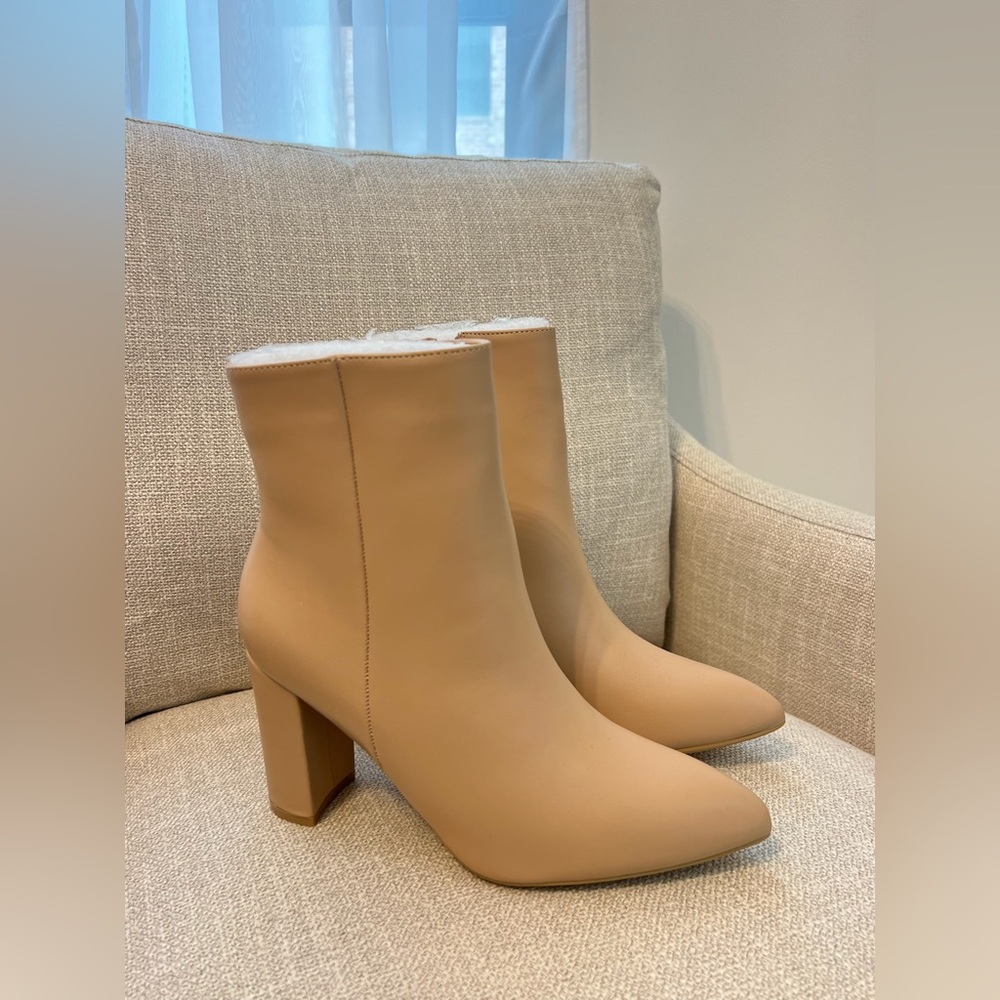 Berness Block Heel Booties